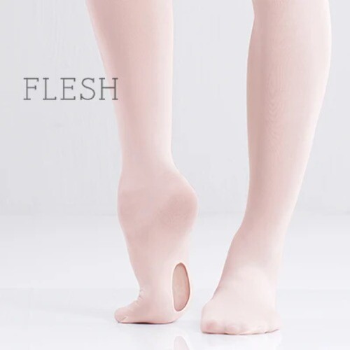 LOT Tights With Hole Seamless Ballet Stockings Dance Pantyhose 60D Convertible - Picture 25 of 40