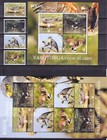 Rarotonga 2019 Mi. 96-99, 100-03 KB, Bl. 4 ** MNH Birds of Prey Birds of Prey €92