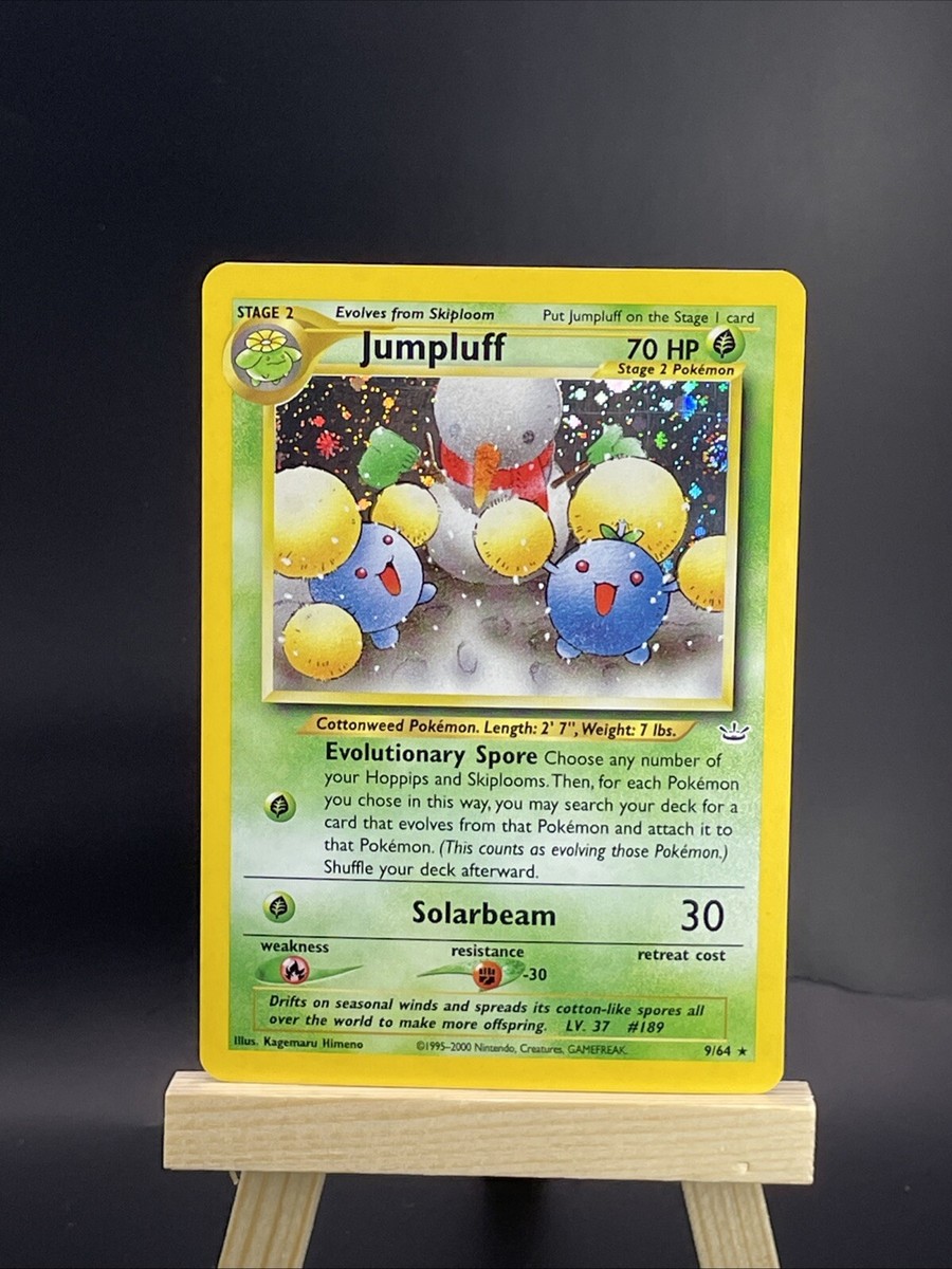 ✨Jumpluff, “DOUBLE” HOLO Error, Neo Revelation 9/64 ✨ | eBay