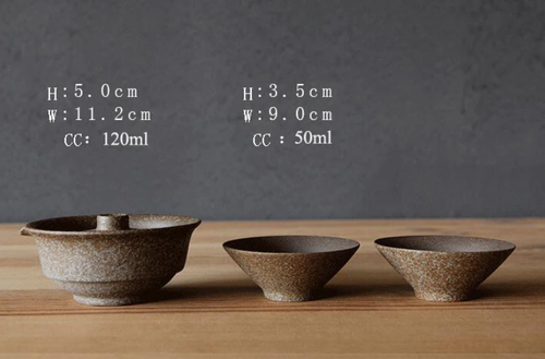 Ceramic Japanese Chawan Tea Set 120ml Teapot Tea Cup Loose Leaf Tea Ware Gift - Picture 6 of 13