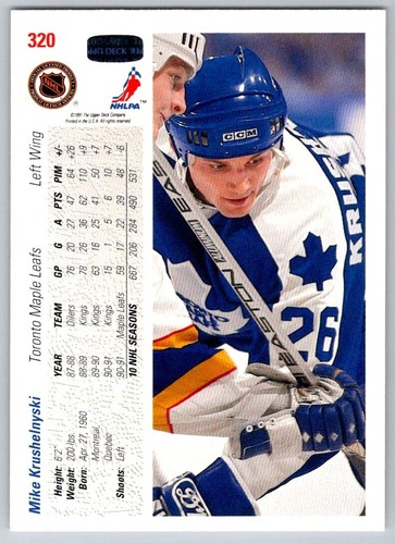 1991-92 Upper Deck Hockey #251-500 PICK FROM LIST - Picture 143 of 501