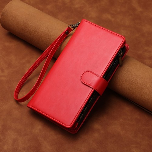For Samsung Galaxy S25 S24 S23 S22 S21 S20+ Ultra Leather Wallet Flip Case Cover - Bild 42 von 65