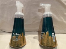 Set Of (2) Method Foaming Hand Wash Soap Frosted Fir 10 Oz Ea Limited Edition