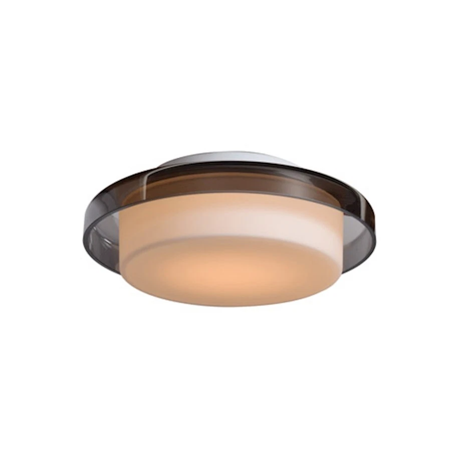 Access Lighting Bellagio 1 Light Small Flush Mount Smoked