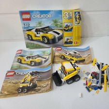 Lego Creator 31046 3-in-1 222 Pieces Fast Car, Forklift, Semi Tractor *Complete*