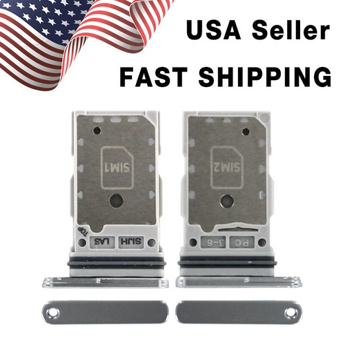 For Samsung Galaxy S22 Ultra Dual Sim Card Tray Holder Slot Replacement - Picture 10 of 13