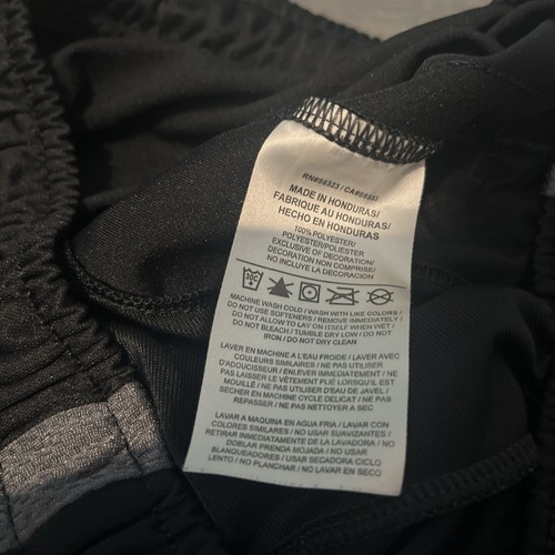 Nike Sport Laufhose Herren Größe Large L schwarz elastische Taille Kordelzug - Bild 5 von 5