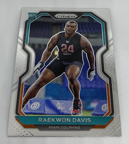 Raekwon Davis 2020 panini Prizm Rookie RC  #341 - Picture 2 of 3