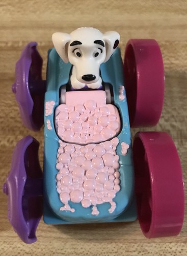 1998 McDonald's 101 Dalmatians Pup Flip Car 1 Toy - Picture 9 of 9
