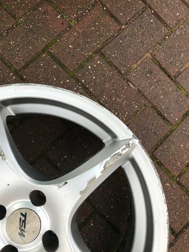 TSW 17" SPARE ALLOY WHEEL RIM 4x100 LOT C4680 #1 17X7JJ ET35 #3 - Picture 3 of 9