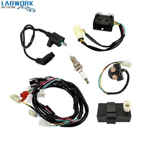 For Honda TRX300 TRX300FW CDI Ignition Coil Rectifier Relay Wire Harness New - Picture 8 of 8