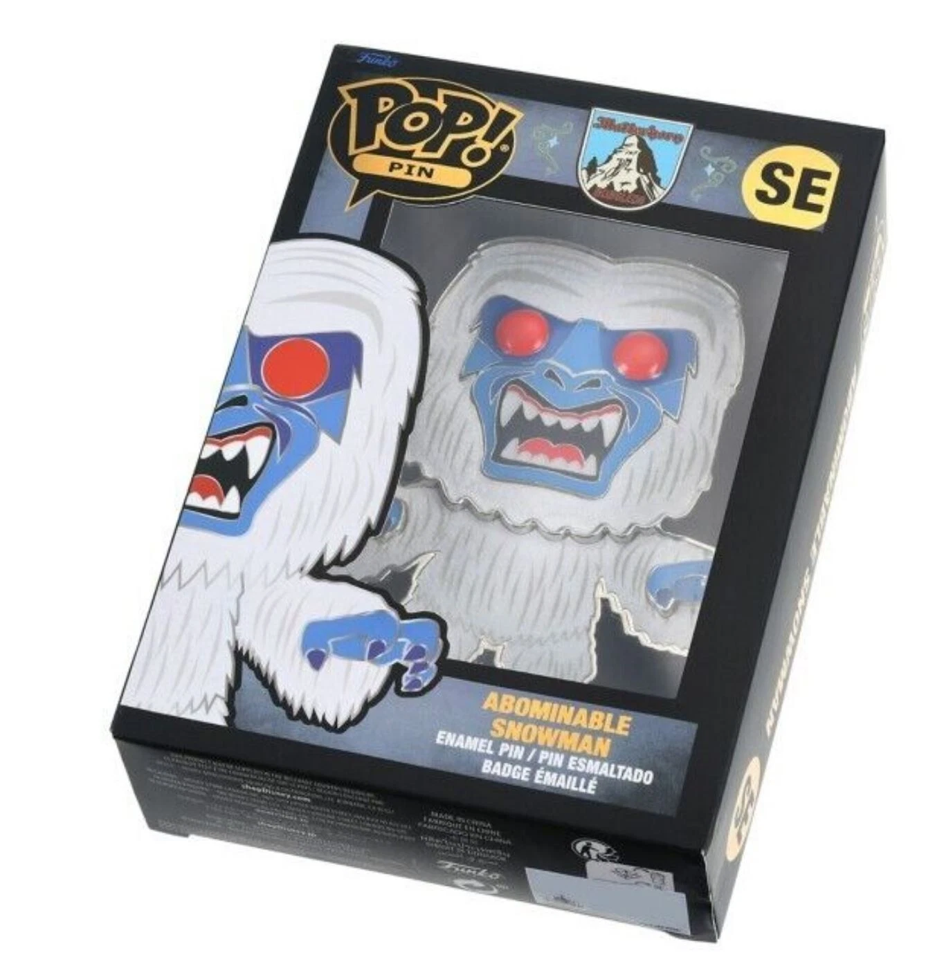 Funko Pop! Disney Parks Abominable Snowman Matterhorn Yeti #SE Enamel Pin NEW