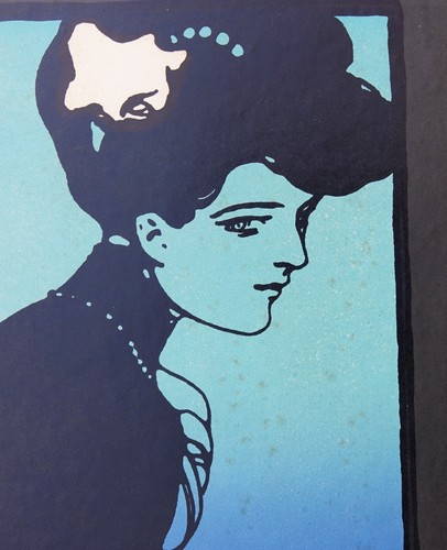 ALEARDO TERZI (1870 - 1943) - Eterno femminino (1905) Signed Dated Title MUSEUM - Picture 13 of 15