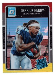 2016 optic rated rookie red and yellow derrick henry
