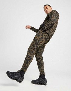 nike green fleece tracksuit