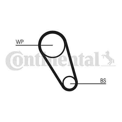 TIMING BELT FITS: VW UP 1.0/1.0 ECOFUEL/1.0 TSI/1.0 GTI.VW UP 1.0/1.0 ECOFUEL - Bild 2 von 5