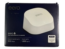 eero 6 Dual-Band Mesh WiFi 6 Router - Used