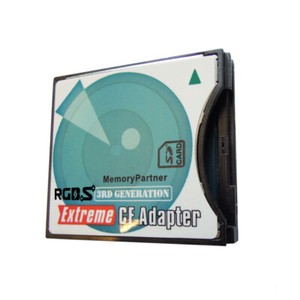 Extreme Compact Flash Card Adapter SD SDHC SDXC WiFi to Type II CF Eye-fi 128gb