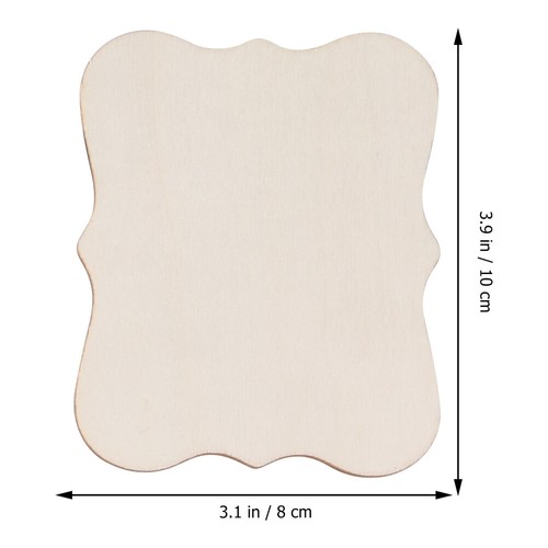 32pcs Durable Wooden Adornment Handmade Adornment Creative Party Decoration - Afbeelding 7 van 12