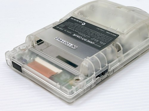 Refurbished Excellent+++ GameBoy Color Clear Console CGB-001 CPU-05 boxed - Afbeelding 18 van 23