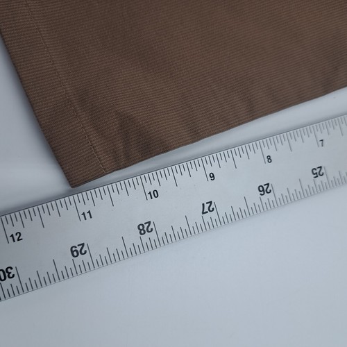 Pantalone uomo vintage Brooks Brothers 38x30 marrone cotone tinta unita kaki a costine - Foto 10 di 10