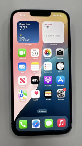 Apple iPhone 14 Plus A2632 AT&T Only 128GB Midnight Good