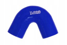 COUDE DE SILICONE 135DEG M-2296 TURBOWORKS BLEU 70MM