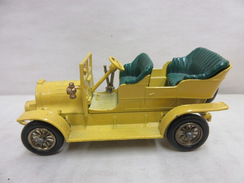 Lesney Matchbox Models of Yesteryear #16 1904 Spyker Yellow Diecast Toy Car - Picture 3 of 8