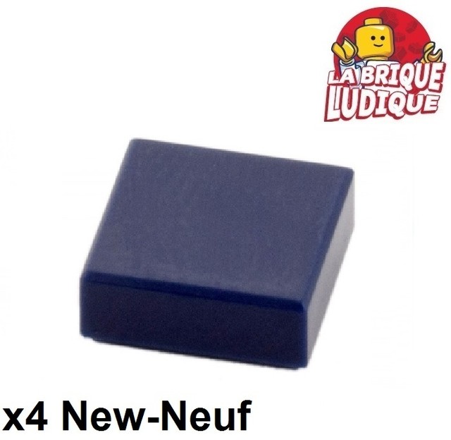 40x LEGO 3070b Tile 1x1 Dark Blue4631385