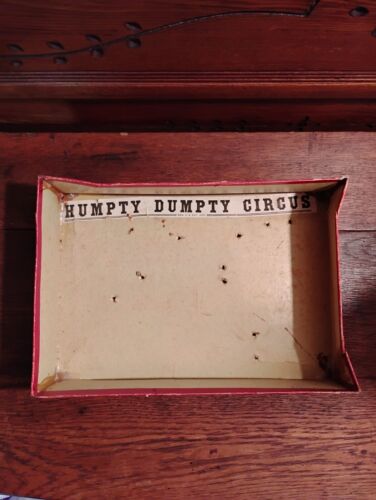 Vintage Antik Schoenhut’s Humpty Dumpty Circus The Toy Wonder Box - Bild 3 von 7