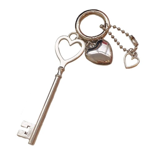 Keyring Jewelry Heart Keychain Handbag Accessories Women Girls - Picture 9 of 11