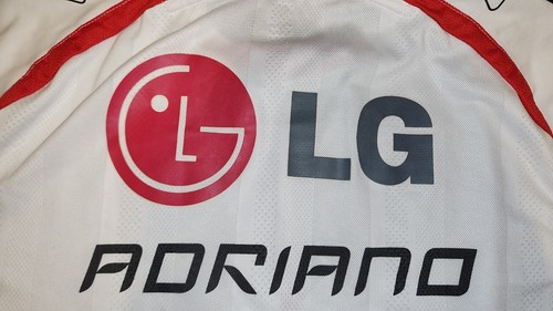 sao paulo Adriano Football shirt L 2008 - Picture 10 of 24