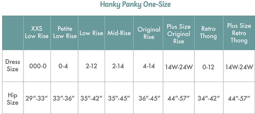 Hanky Panky Signature Stretch Lace Original Rise Thong (4811P) - Picture 204 of 606
