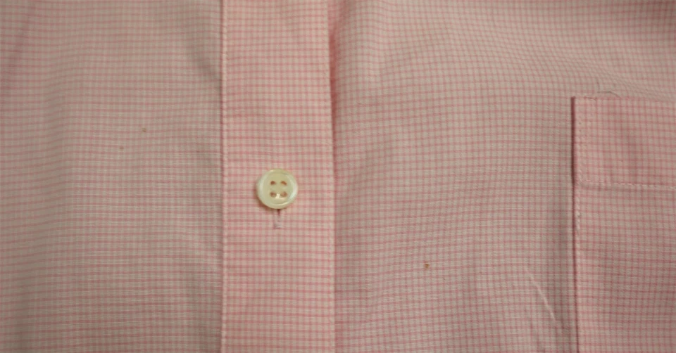 CAMISA MUJER ROSA CUADROS MANGA LARGA ABOTONADA - LAURA ASHLEY - TALLA 12 Foto 3 de 4