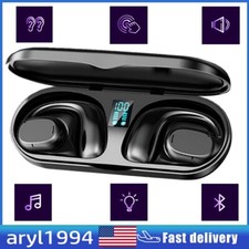 Bluetooth 5.3 Wireless Headphones With Mic Business Portable Earphone Headset
