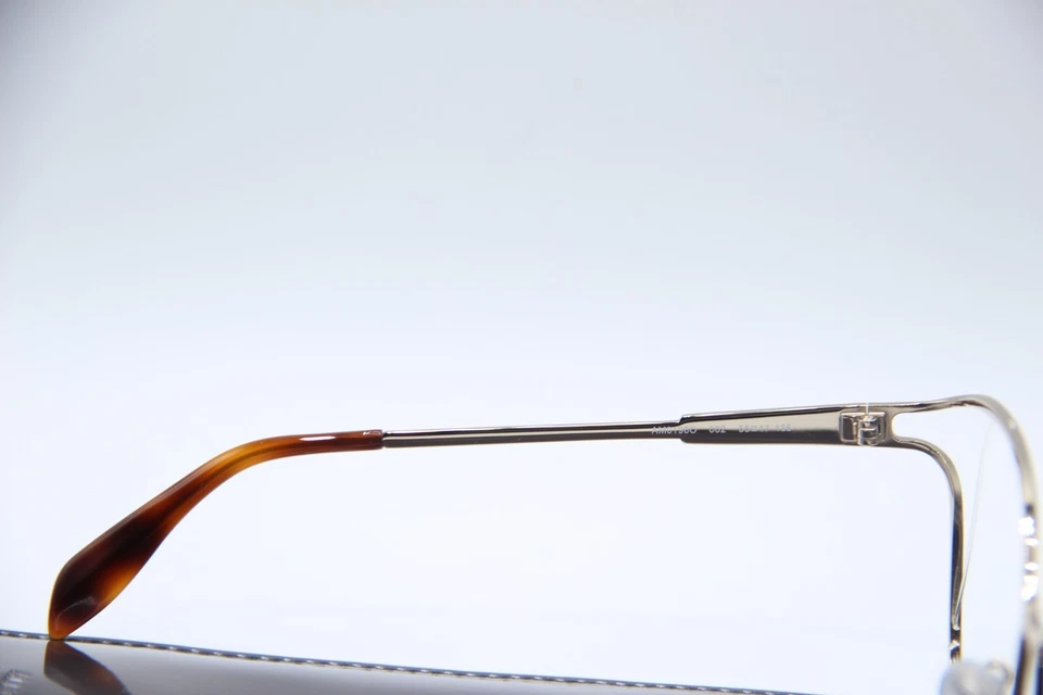 NEW ALEXANDER MCQUEEN AM0196O 002 GOLD HAVANA AUTHENTIC EYEGLASSES W/CASE 55-17 - Image 3 of 4