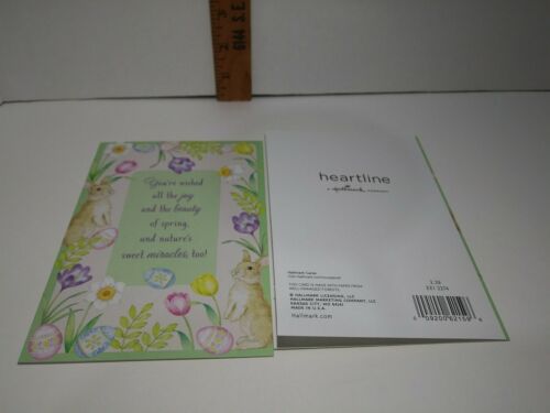 Brand New! 8 pack of Heartline Hallmark Easter Card w/ Envelopes Huge Savings - Picture 2 of 5