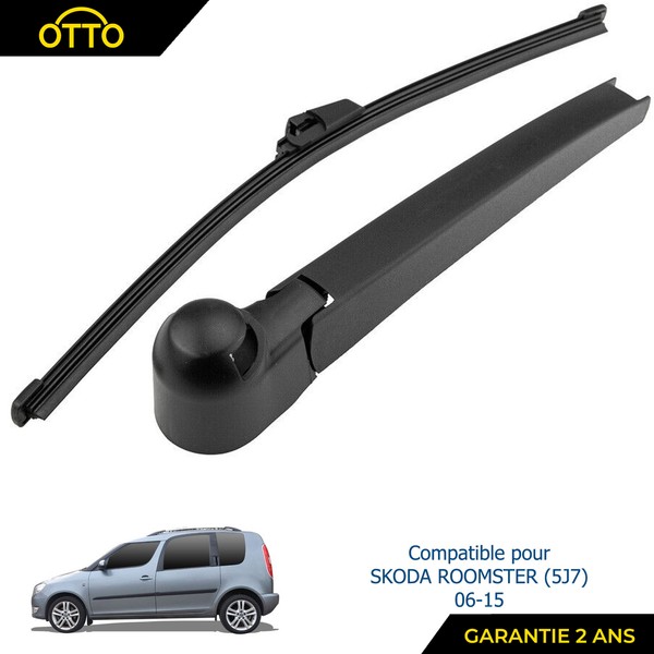 Partsline Wischerarm Heck FüR Skoda Roomster 5J7, 6Q6955707C 330 Mm Schwarz-image