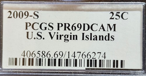 2009 S PCGS PRF69 DCAM US VIRGIN ISLANDS. Our SC64 - Picture 5 of 5