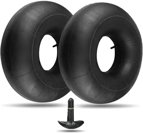 Confezione 2 Tubi Interni Rasaerba 20x8,00-8 20x8-8 20x10-8 20x8x8 Valvola Dritta TR13 - Foto 6 di 10