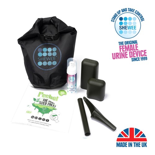 SHEWEE Out and About Pack She Can Wee Pee Funnel and Urine Bags Bundle UK - Picture 7 of 20