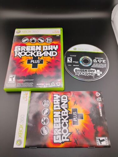 Green Day: Rock Band Plus for Microsoft XBOX 360 Complete Great Shape