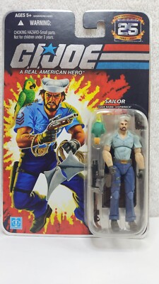 2007 25th Anniversary G.I.JOE SAILOR CODE NAME SHIPWRECK | eBay