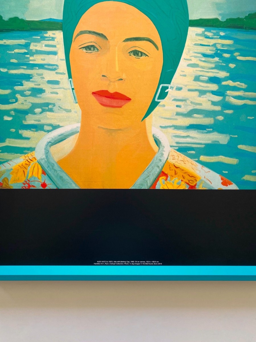 ALEX KATZ RARE MODERNIST FRAMED POP ART LITHOGRAPH PRINT