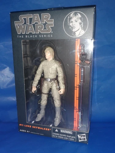 STAR WARS BLACK SERIES BESPIN LUKE SKYWALKER FIGURE #11 HASBRO ORANGE WAVE RARE
