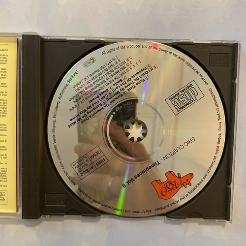PP Eric Clapton Timepieces Vol II Live in the 70s CD VERY GOOD - Picture 4 of 9