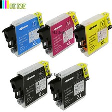 5PK New LC65 XL Ink for Brother MFC-5890CN MFC-5895CW MFC-6490CW MFC-6890CDW
