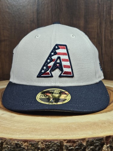 Arizona Diamondbacks New Era 59Fifty Fitted Hat Cap Size 7 1/8 MLB 4th Of July - Picture 3 of 11