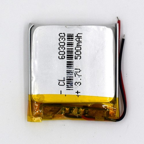 Celda LiPo de batería recargable de polímero de litio de iones de litio de 3,7 V 500 mAh 603030 para GPS MP3 - Imagen 9 de 10