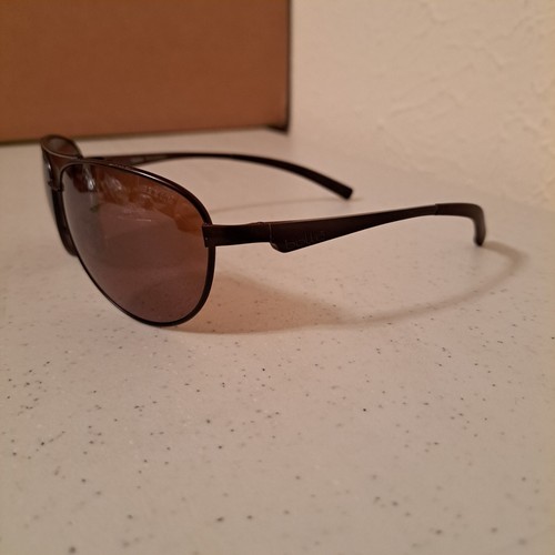 Bolle Sunglasses Columbus 11797 Polarized Brown Metal Aviator / Brown Lens D-26 - Picture 2 of 8